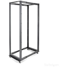 42U Mobile Open Frame Server Rack - Ideal for IT Professionals  Data Centers