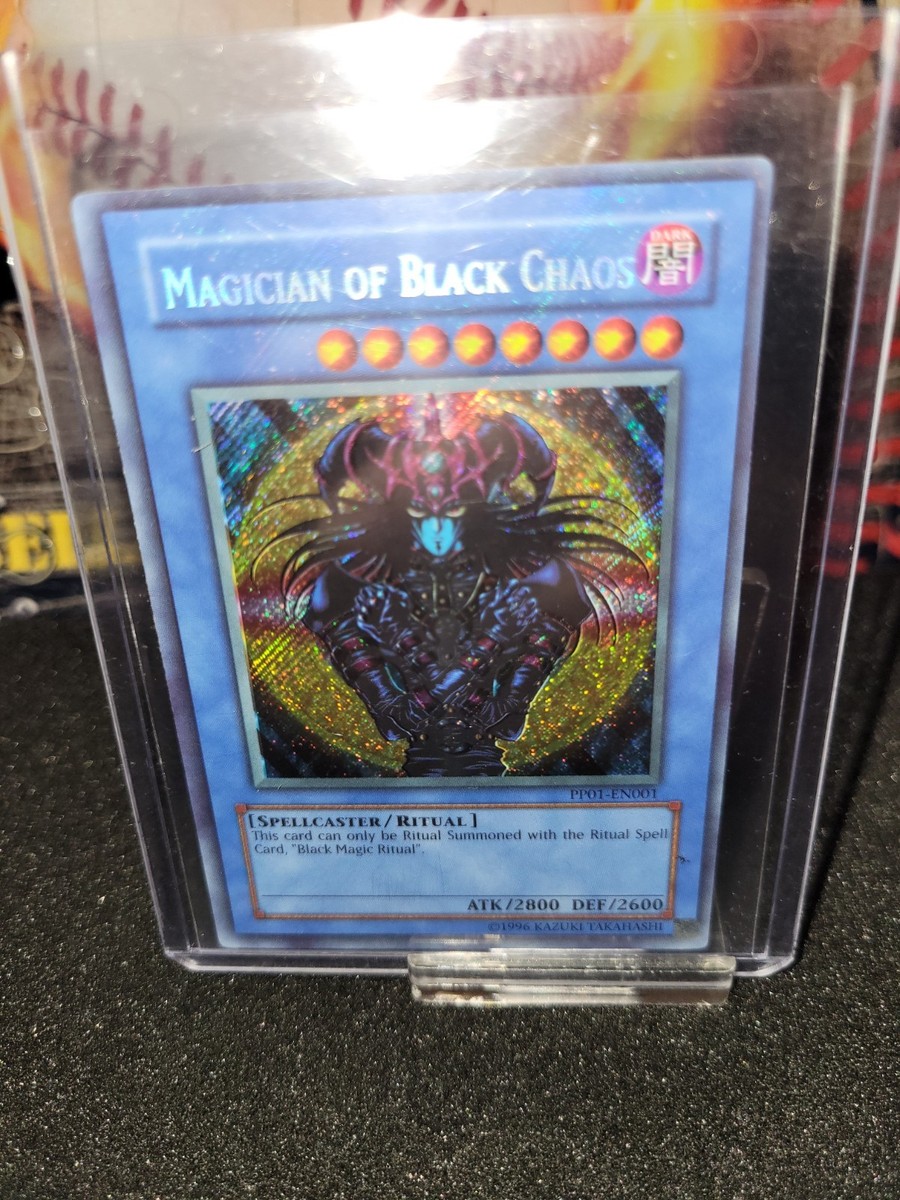 Yu-Gi-Oh! TCG Magician Of Black Chaos PP01-EN001 Secret Rare Holo