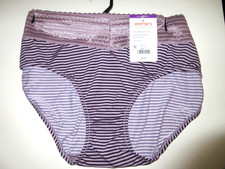 Warners HIPSTER Panties No Pinching Lace dig free 5609 Purple Poly  9/2XL