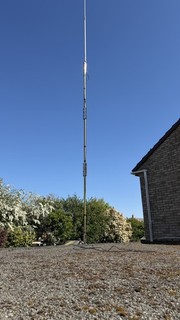 Antron 99 classic white fibreglass CB/10m antenna