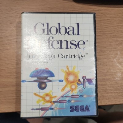 Global Defense (Sega Master, 1987) CIB