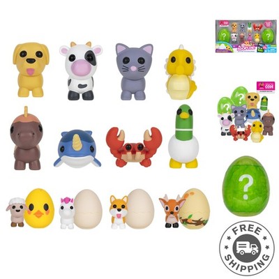 Fun Collectible 10 Pack of Adopt Me Mystery Pets - Water Reveal Surprise