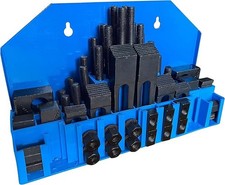 Hold Down Clamp Clamping Set Kit Bridgeport Mill 5/8" Slot 1/2" Stud