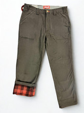 New Coleman 32x30 Phanton Gray Bonded Strech Fleece Lined Cargo Utility Pants