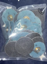 50X Standard Abrasives 2” TS Quick Change 80G MED 2 Ply Disc 522418    50 Discs