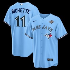 Bichette Toronto Blue Jay 2025 World Series Alternate Jersey Powder Blue Reprint