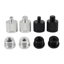 8 Pack Mic Stand Adapter, 5/8 Female to 3/8 Male, 3/8 Female to 5/8 Male,5644