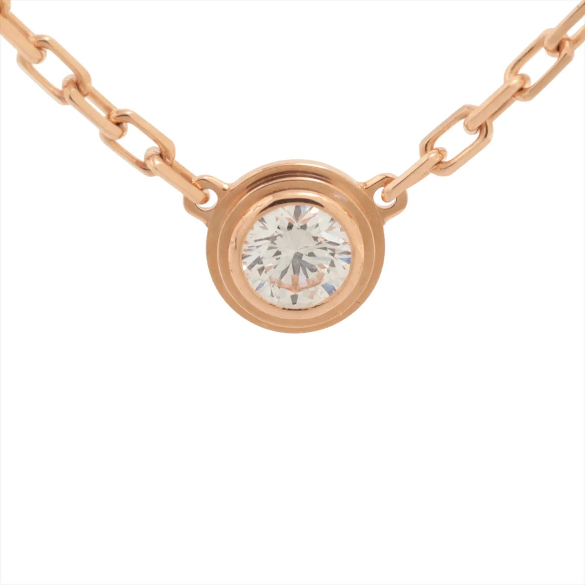 Cartier D'amour SM diamond Necklace 750(PG) 2.7g