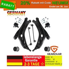 8x Querlenker Satz Vorderachse für Seat Ibiza Skoda Fabia 1999-2008 VW Polo Fox