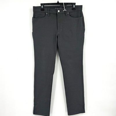EVERLANE Men's Performance Pant 32x30 Grey Slim Fit Uniform 5-Pocket NWT