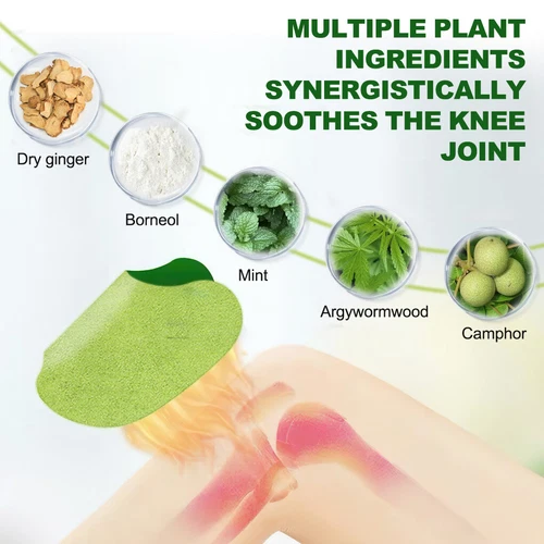 12-180Pcs Knee Wormwood Pain Relief Patches Herbal Pads Plaster Joint Sticker - Picture 2 of 10