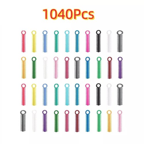 37 Colores Ortodoncia Dental Elástica Ligadura Elastica Ortodoncia - Imagen 12 de 73