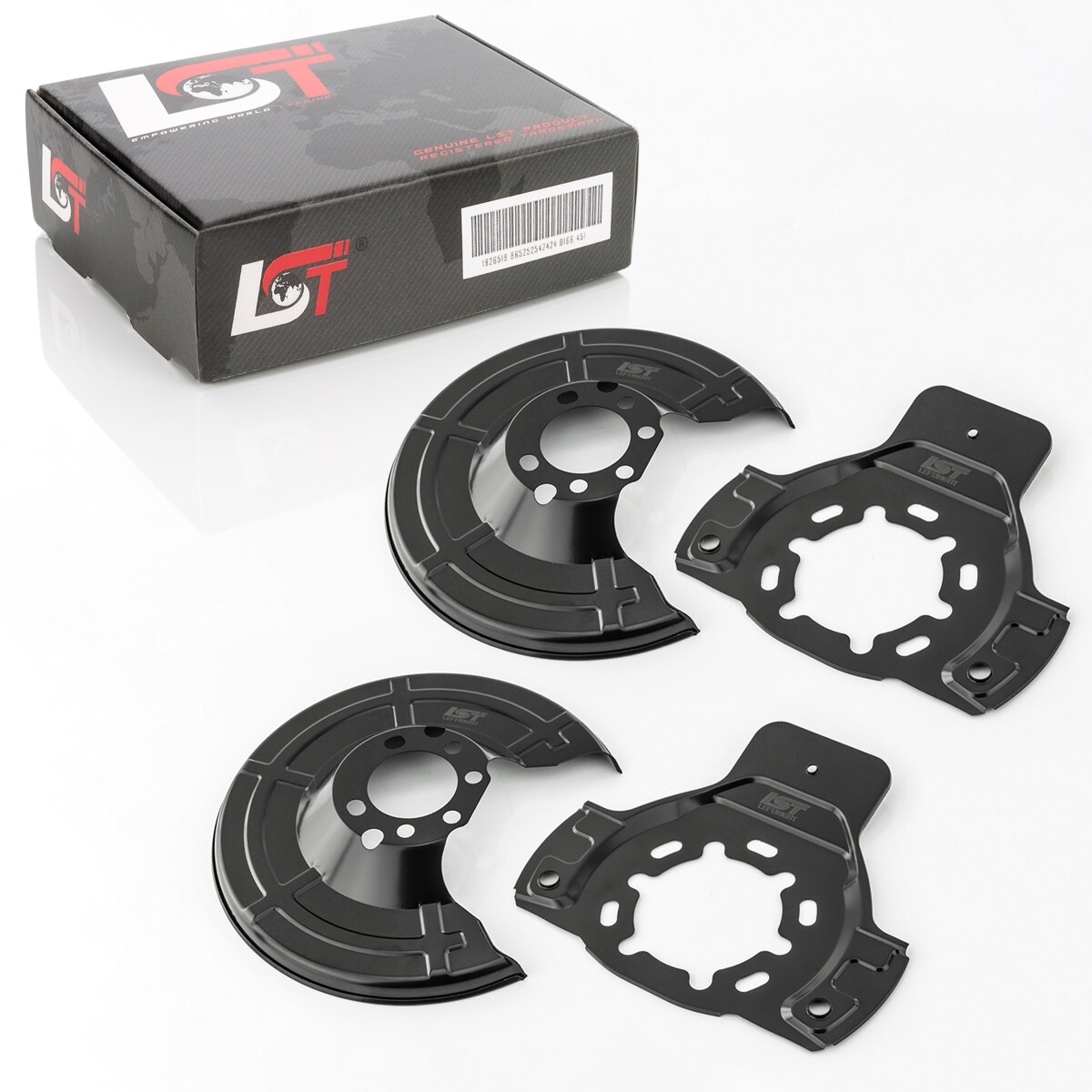 4x Cover Plate Brake Disc Brake Anchor Plate Complete Set for OPEL ASTRA G