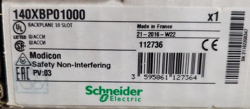 Free Tax 140XBP01000 Schneider PLC New In Box Spot Goods Expedited Shipping - Picture 1 of 1
