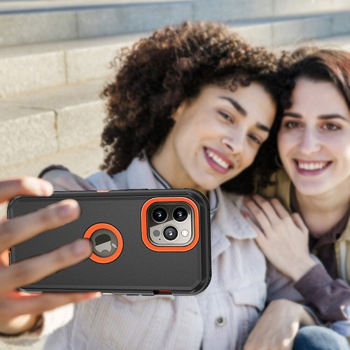 Funda de teléfono con clip para cinturón + protector de pantalla para iPhone 14 13 12 Pro Max 11 XR + - Imagen 9 de 20