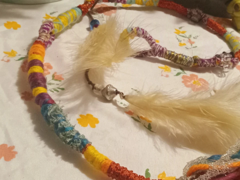 Extensión rastas gruesas HANDMAN acento loc 33"" envoltura para el cabello - clip para plumas Foto 3 de 4