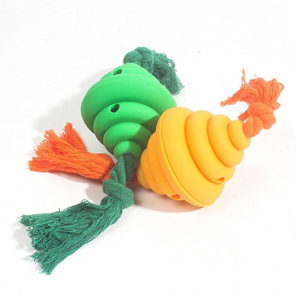 Bee'sNest Pet Dog Toy Ball Leaking Food Dog Toy Interactive Dog Toy