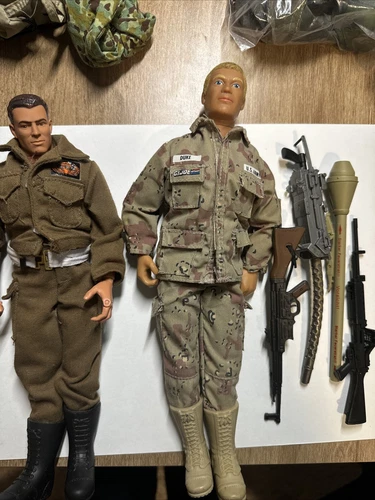 Vintage 12” GI Joes And Accessories