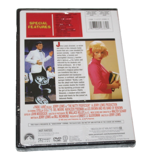 Der verrückte Professor DVD Breitbild Sonderausgabe 2004 Jerry Lewis - Bild 2 von 2