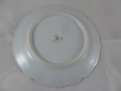 Imperial Crown China Vienna Austria plate Hand Painted Pink Gold beautiful lady - Picture 4 of 4