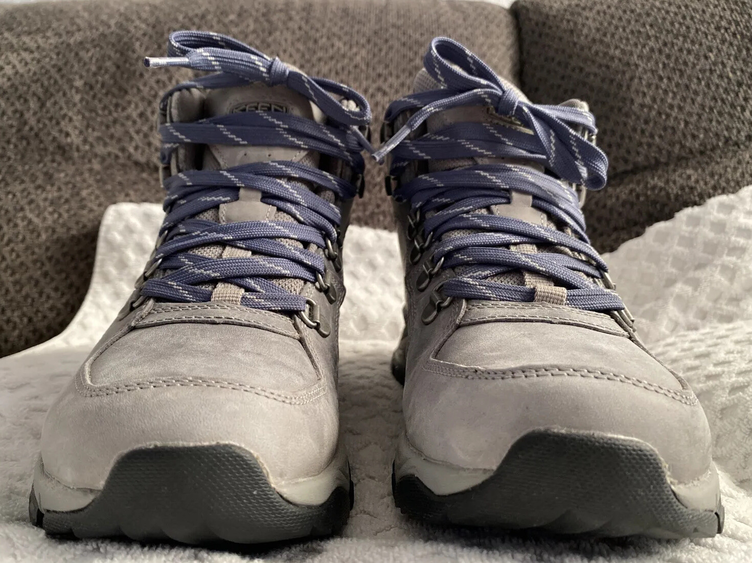 Stivali impermeabili KEEN innate in pelle Drizzle vintage indaco taglia 7 5 5234466