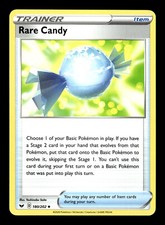 Pokemon TCG: Sword Shield Base Set Card - Trainer: Rare Candy - 180/202