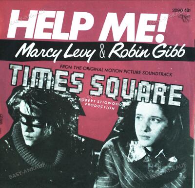 Marcy Levy & Robin Gibb - Help Me 7'' (VG/VG) .