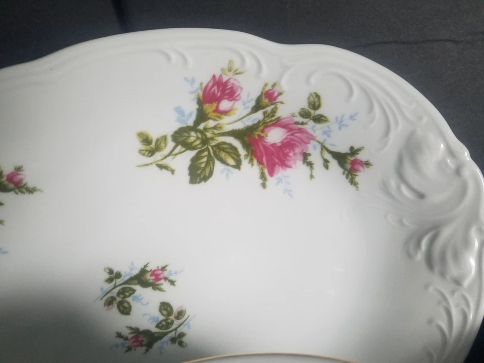 Royal Kent 21 Piezas China Fina/Polonia Musgo Rosa/Incluye Sopa Touren/Con Tapa Foto 2 de 4