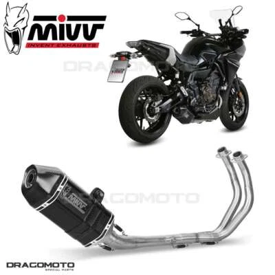 Ligne complet YAMAHA Tracer 700 2022 2023 MIVV Speed Edge Noir - Photo 1/4