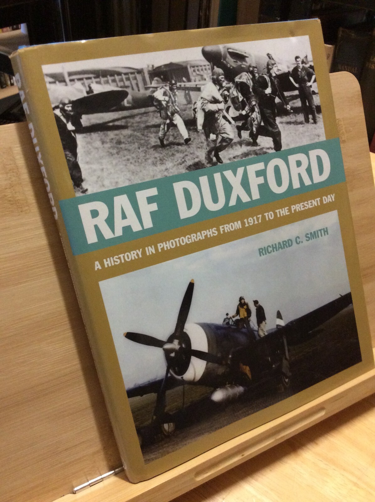 RAF Duxford: A History in Photographs 2006 Smith Multi-Signed WW1 WW2 Aviation