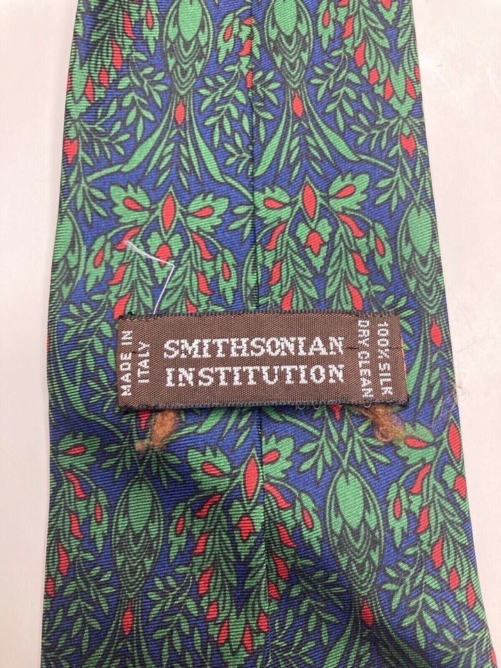 Corbata formal Smithsonian Institution para hombre 55"Lx3,5"W corbata multicolor Foto 2 de 2