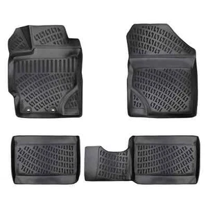 Tapis de voiture Liners convient Toyota Yaris 2016-2020 Tous les temps lourds 3d Rugs