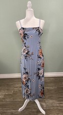 MinkPink Blue  Floral Dress