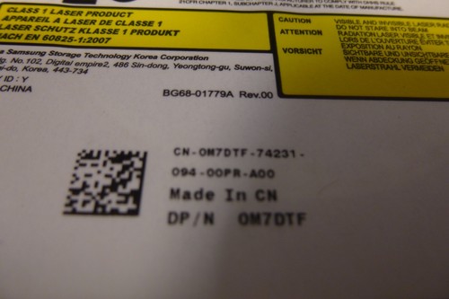 (3) DELL/HP 0M7DTF/410125-200 TOSHIBA TS-H353 SATA DVD-ROM DRIVE - w/ WARRANTY!! - Picture 5 of 5