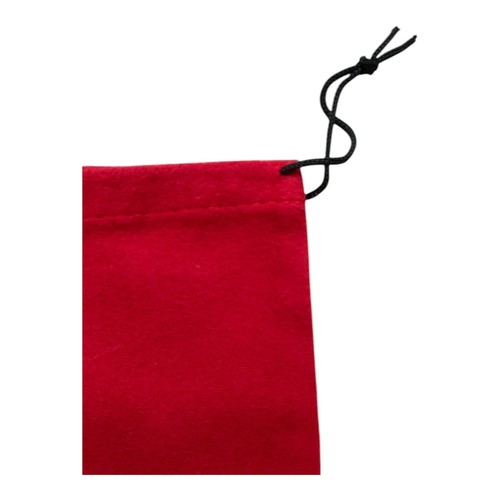 Christian Louboutin Staubbeutel rot 23 cm x 36 cm Schuhüberzieher Kordelzugbeutel - Bild 3 von 6