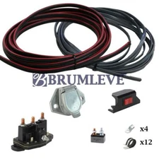 Cab Wiring Kit Complete, Female Plug / Horizontal Pins