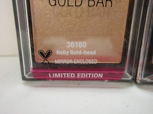 (1) Wet N Wild Megaglo Highlighting Gold Bar-Holly Gold-Head w/mirroe Ltd Ed NEW - Picture 2 of 3