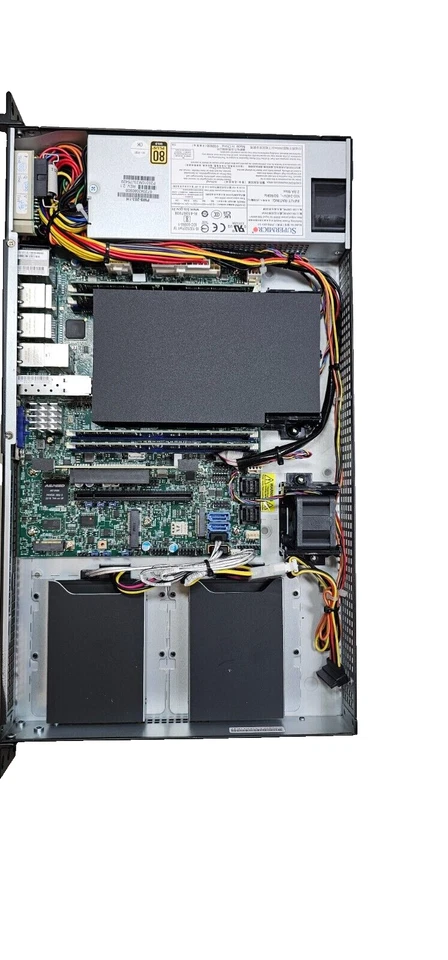 New Supermicro SDS Firewall Server 1U, Xeon D-2146NT, 128GB, 2x 3.84TB PM883 SSD - Image 2 of 4