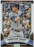 2022 Topps Tribute Christian Yelich #26 Bordered Refractor Milwaukee Brewers