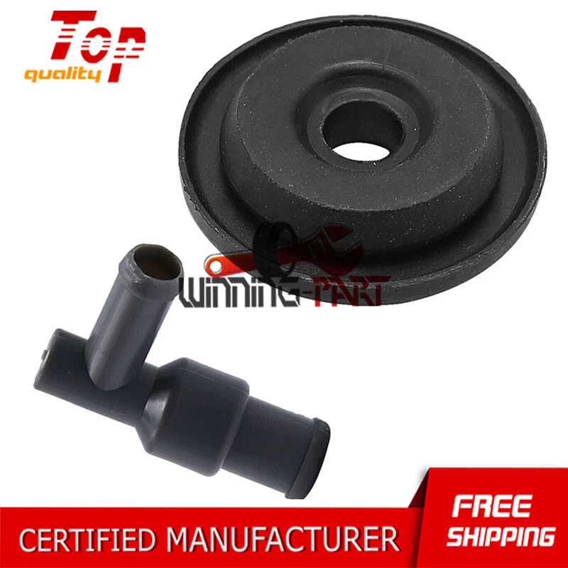 Juego de codo de cubierta de válvula PCV ojal de válvula para Dodge Ram Jeep Grand Cheokee Foto 4 de 4