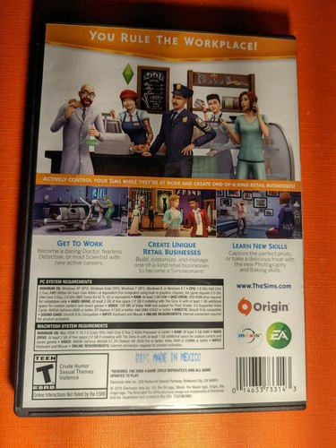 The Sims 1,2,3,4,Stories box jewel, sleeve manual expansion pc games cd dvd - Picture 224 of 235