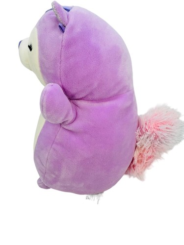 Peluche Squishmallow Sydnee the Squirrel 10" Hugmee púrpura Kellytoy - Imagen 2 de 6