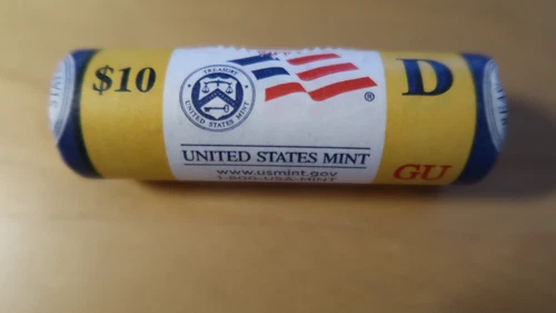 US Mint Roll Quarters Guam GU 2009 D