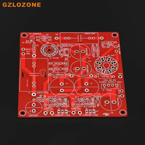 MK2 6X5+ECL82 Tube Power Supply Bare PCB For L3 Phono Amplifier /M2 Preamplifier - 第 1/4 張圖片