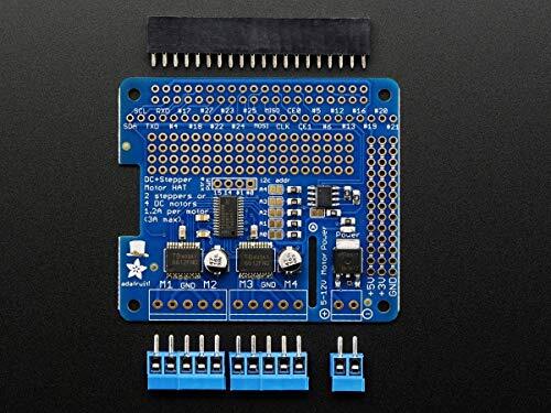 Adafruit DC Stepper Motor Hat for Raspberry Pi - Mini Kit (w4m)