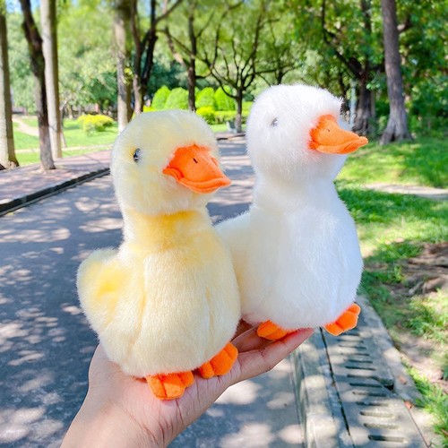 Plush Toy Little Chick Duck Plush Toy Simulation Chick Doll Lifelike Duck Doll - Picture 8 of 16