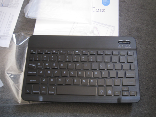 UK Rechargeable Bluetooth Wireless Keyboard USB For Laptop Android IOS Tablet PC