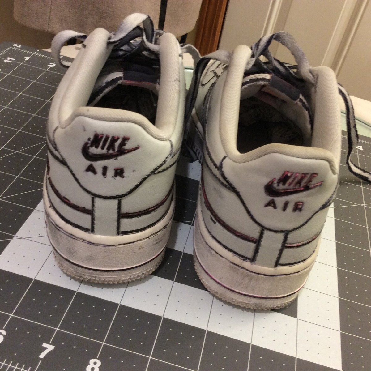 Nike Air Force 1 SIZE 6Y White-black Cj4092-002 | eBay