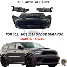 For 2021-2023 Dodge Durango SRT Complete Front Bumper With Daytime Running Light