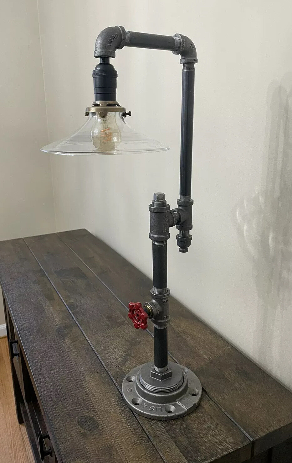 Steam Punk Industrial Table Lamp-image
